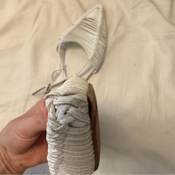 Jeffrey Campbell White Leather Myron Pointed toe flats - Picture 9 of 10